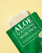 Load image into Gallery viewer, Aloe Soothing Mask Pack (10 Pack)
